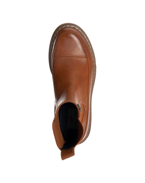 Boots Jeanne marron