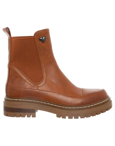Boots Jeanne marron
