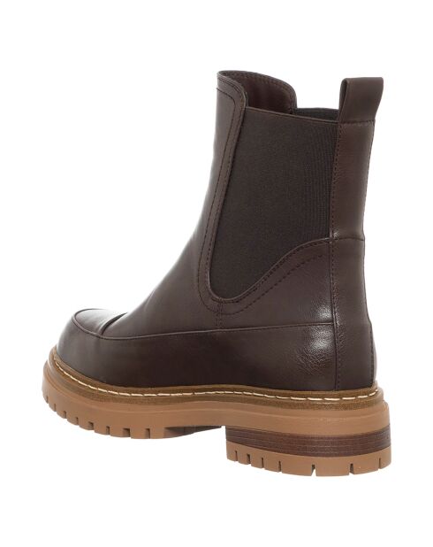 Boots Jeanne marron