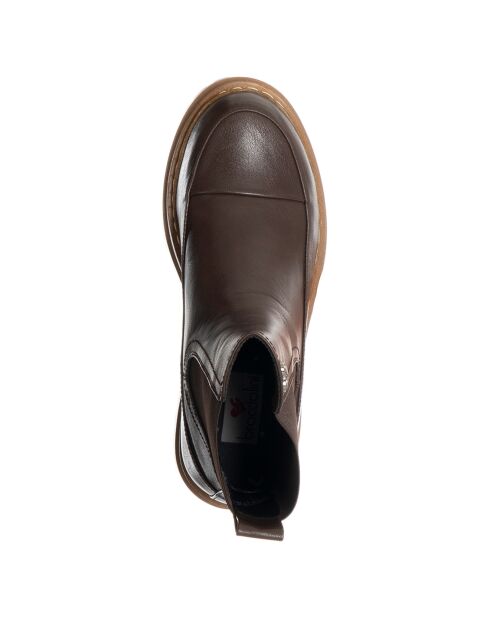 Boots Jeanne marron
