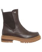 Boots Jeanne marron