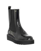 Boots Linda noires - Talon 5 cm