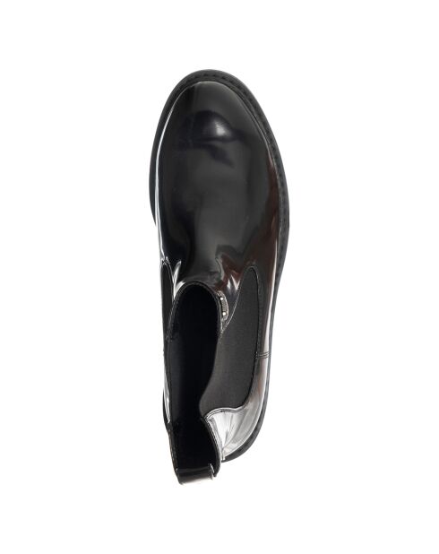 Boots Linda noires - Talon 5 cm