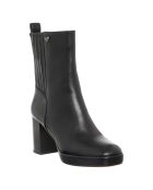 Bottines Paulina noires - Talon 8 cm