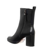 Bottines Paulina noires - Talon 8 cm