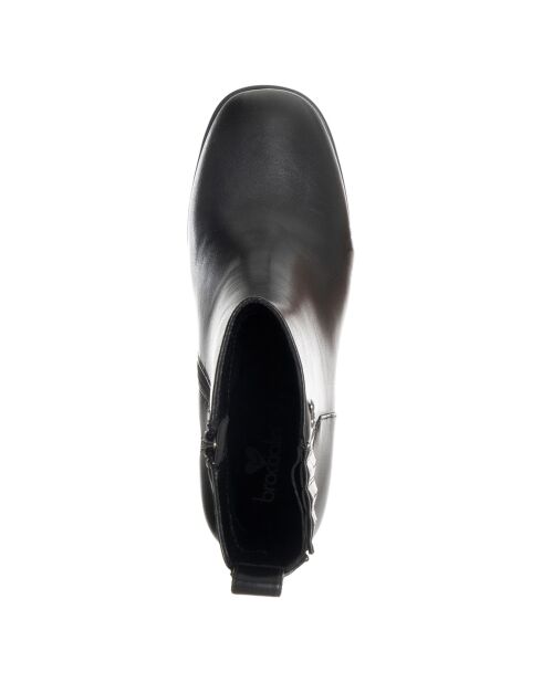 Bottines Paulina noires - Talon 8 cm