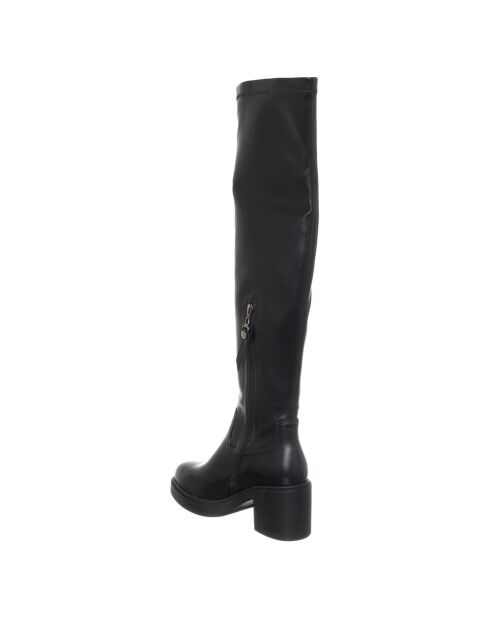 Bottes Kim noires - Talon 6 cm