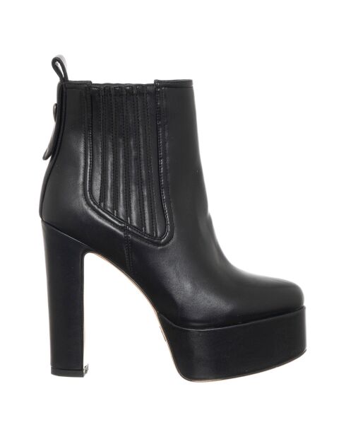 Bottines Lou noires - Talon 13.5 cm