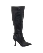 Bottes Emy noires - Talon 9.5 cm