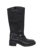 Bottes Ava noires - Talon 5 cm