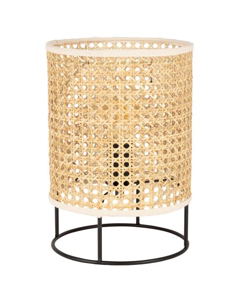 Lampe Balamea naturel/blanc  -  D.20xH.29 cm