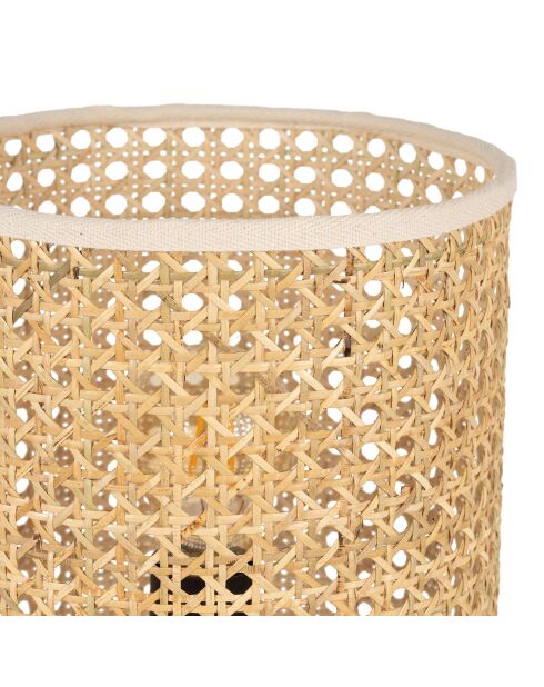 Lampe Balamea naturel/blanc  -  D.20xH.29 cm