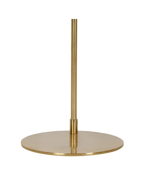 Lampe Courba dorée -  30x19xH.54 cm