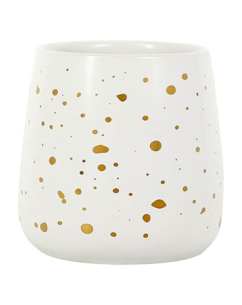 Gobelet Astre blanc/doré  - 20cl