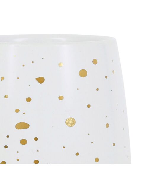 Gobelet Astre blanc/doré  - 20cl
