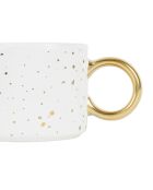 Tasse The Astre blanc/doré  - 30cl