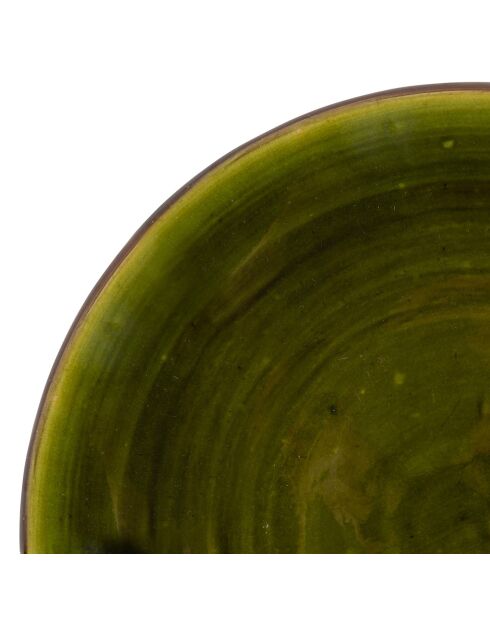 Vide-Poches Embrase vert  -  D.20xH.5 cm