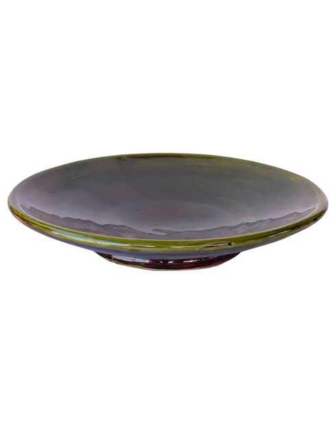 Vide-Poches Embrase vert  -  D.20xH.5 cm