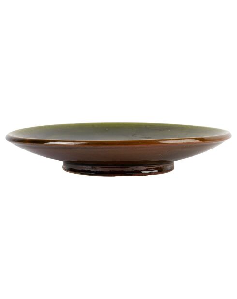 Vide-Poches Embrase vert  -  D.20xH.5 cm