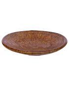 Vide-Poches Embrase ambre  -  D.20xH.5 cm