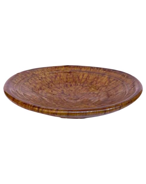 Vide-Poches Embrase ambre  -  D.20xH.5 cm