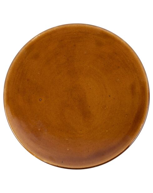 Vide-Poches Embrase ambre  -  D.20xH.5 cm