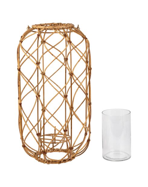 Natürliche Laterne Aria - D.26xH.45 cm