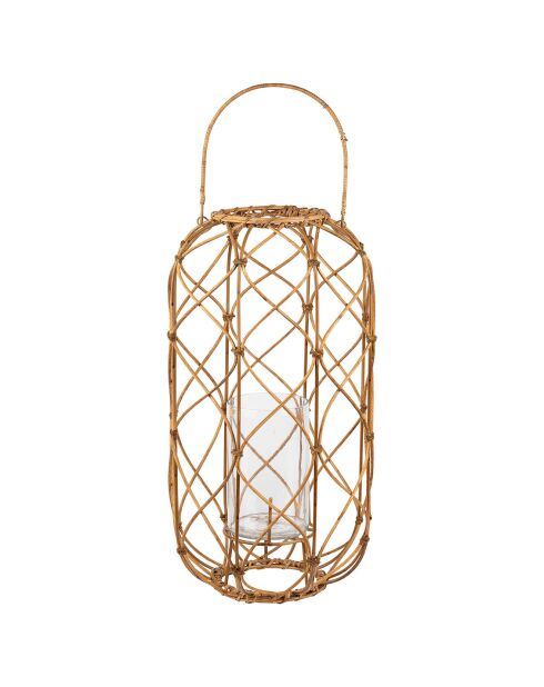 Lanterne Aria naturel  -  D.26xH.45 cm
