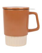 Tisaniere Cannele terracotta  - 50cl