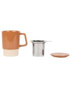 Tisaniere Cannele terracotta  - 50cl