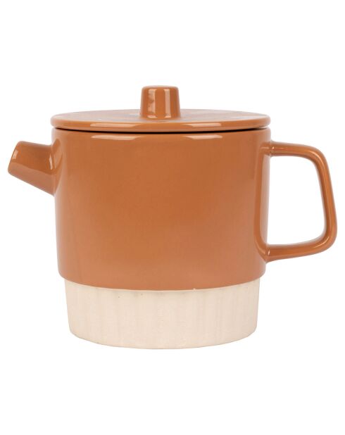 Theiere Cannele terracotta  - 1L