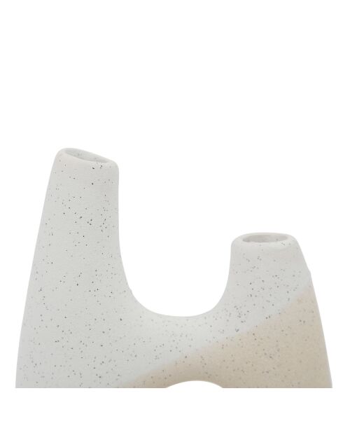 Vase Soliflore moutarde - 14x6xH.21 cm