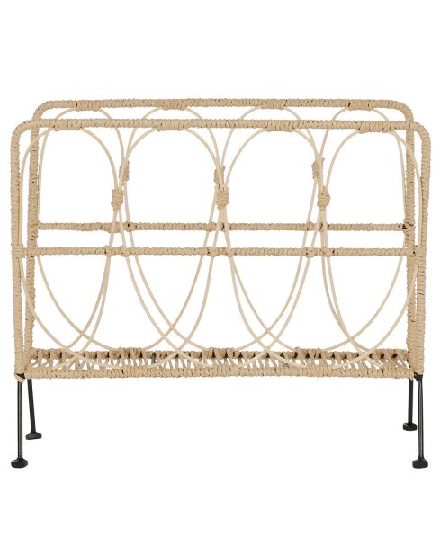 Porte Magazines naturel  -  36x23xH.31 cm