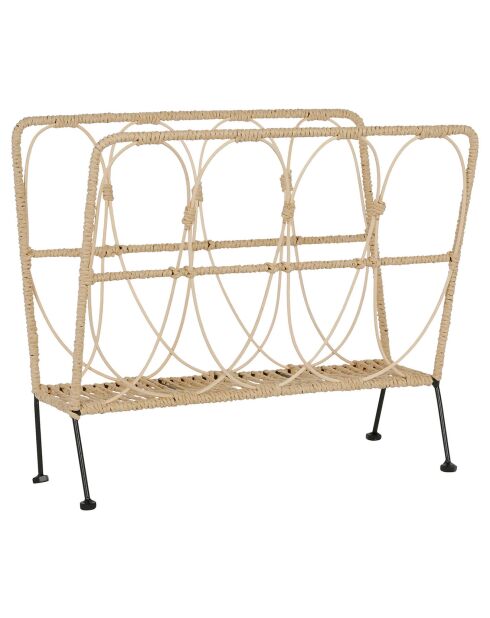 Porte Magazines naturel  -  36x23xH.31 cm