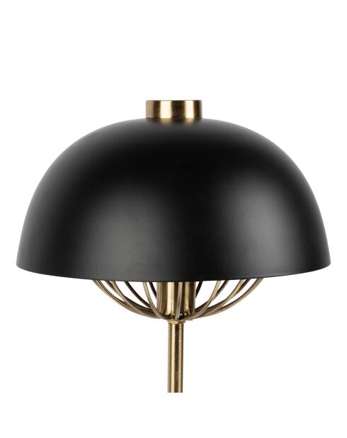 Lampe Ardecor noir/doré  -  D.23xH.42 cm