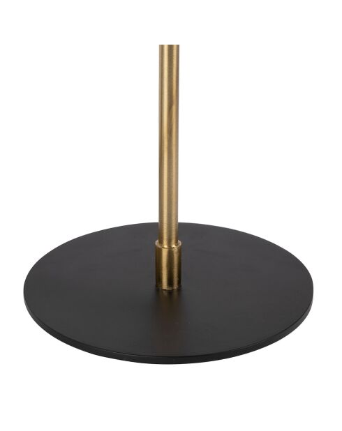 Lampe Ardecor noir/doré  -  D.23xH.42 cm
