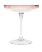 Coupe Champagne Striee terracotta  - 30cl