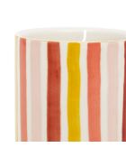 Bougie grenat/moutarde -  180g