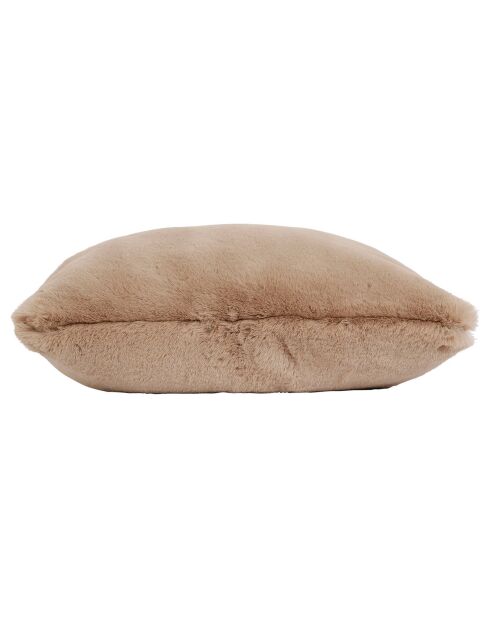 Housse Coussin Adalie taupe -  45x45 cm