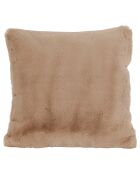 Housse Coussin Adalie taupe -  45x45 cm