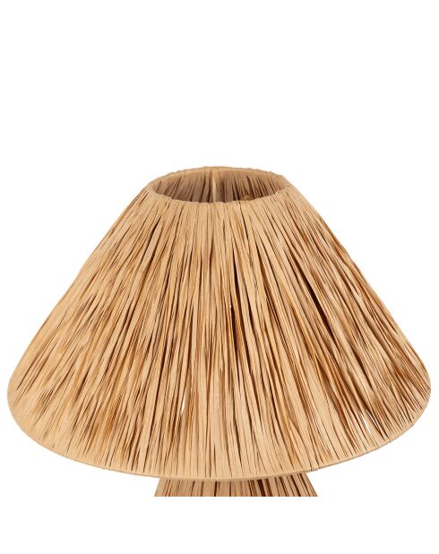 Lampe Calyp naturel  -  D.38xH.41 cm
