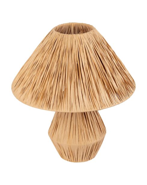 Lampe Calyp naturel  -  D.38xH.41 cm