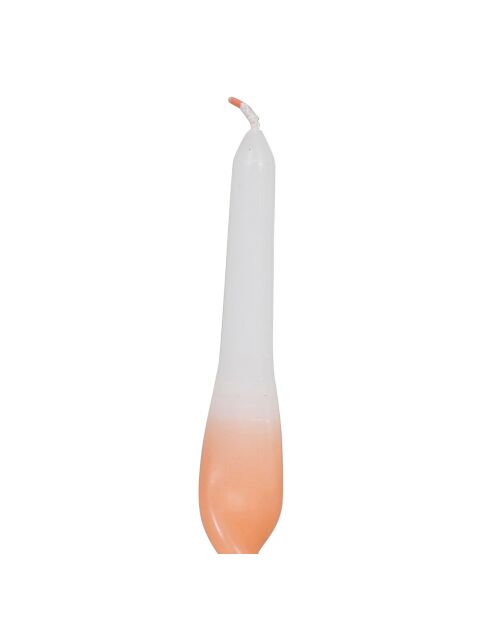 3 Bougies Chandelles orange  - 50g