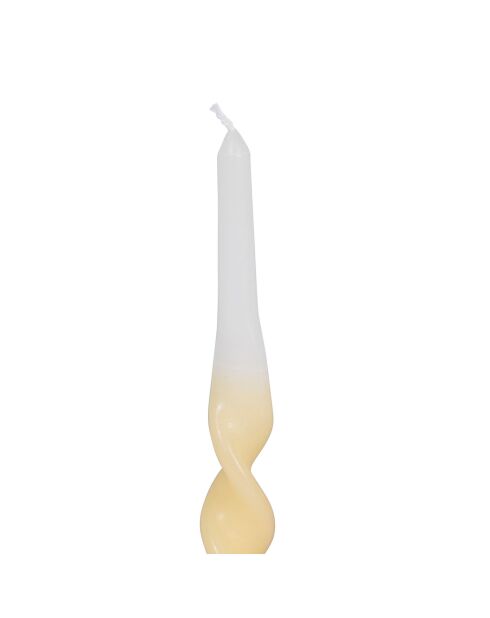 3 Bougies Chandelles jaune  -  50g