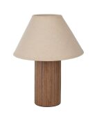 Lampe Hera naturel  -  D.24xH.30 cm