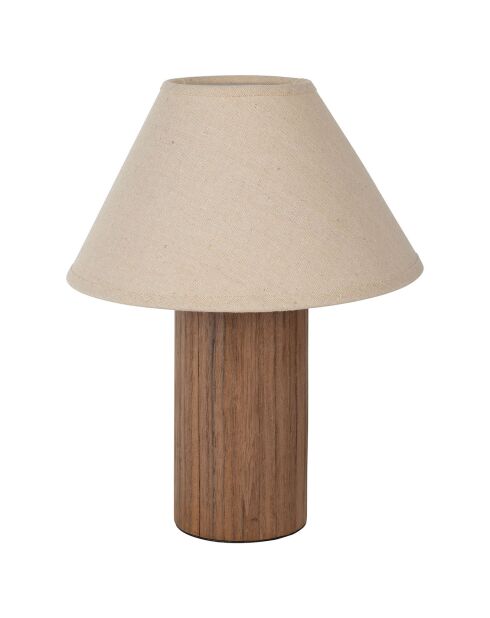 Lampe Hera naturel  -  D.24xH.30 cm