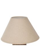 Lampe Hera naturel  -  D.24xH.30 cm