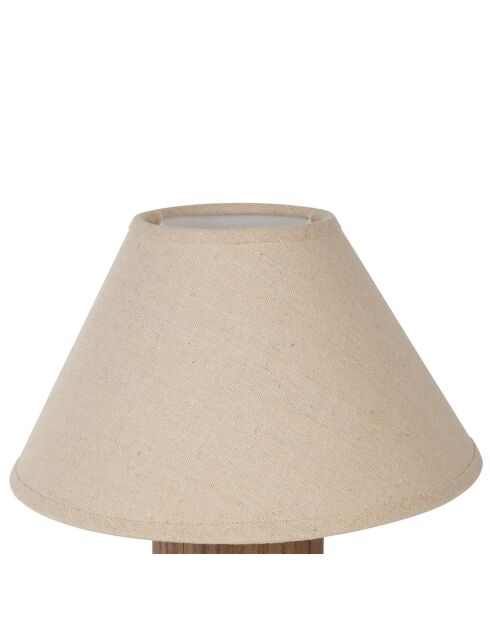 Lampe Hera naturel  -  D.24xH.30 cm