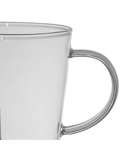 4 Natural Love Teetassen, 35 cl