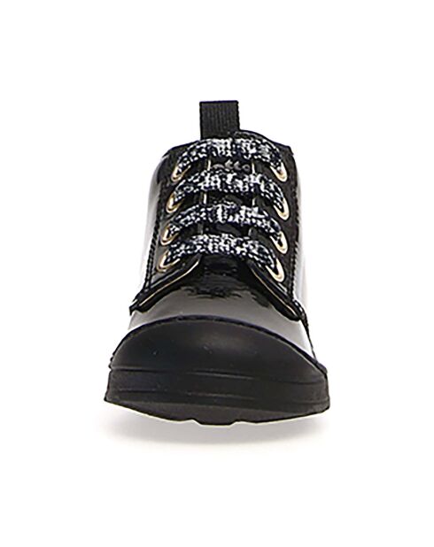 Stivaletti neri in pelle Blumit